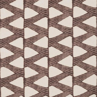 Zoffany Kanoko Fabric in Charcoal - a Sample For Sale