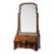 Queen Anne Style Walnut Bureau Dressing Mirror, English, 19th Century For Sale