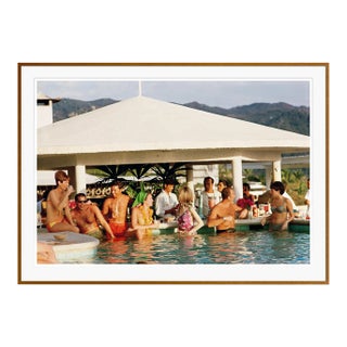 Racquet Club Pool 1968 by Slim Aarons Framed C-Print For Sale