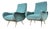 Vintage Lady Lounge Chairs attributed to Marco Zanuso, Italy, 1950s, Set of 2 For Sale