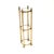 A wonderful vintage French brass and glass three tier side table, dating from around the 1960-70’s. It is of superb...