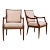 Mid 20th Century Pair of Open Armchairs Attributed to t.h. Robsjohn-Gibbing for Widdicomb For Sale