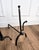 1920s Vintage Italian Wrought Iron Andirons, 1920s, Set of 2 For Sale - Image 5 of 9