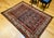 Persian Vintage Persian Malayer Rug, Hand-Knotted Wool, Paisley Pattern, 5x6, Navy & Ivory For Sale - Image 3 of 18