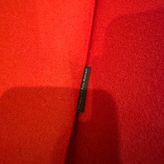 Textile Egg Chair by Arne Jacobsen for Fritz Hansen For Sale - Image 7 of 7