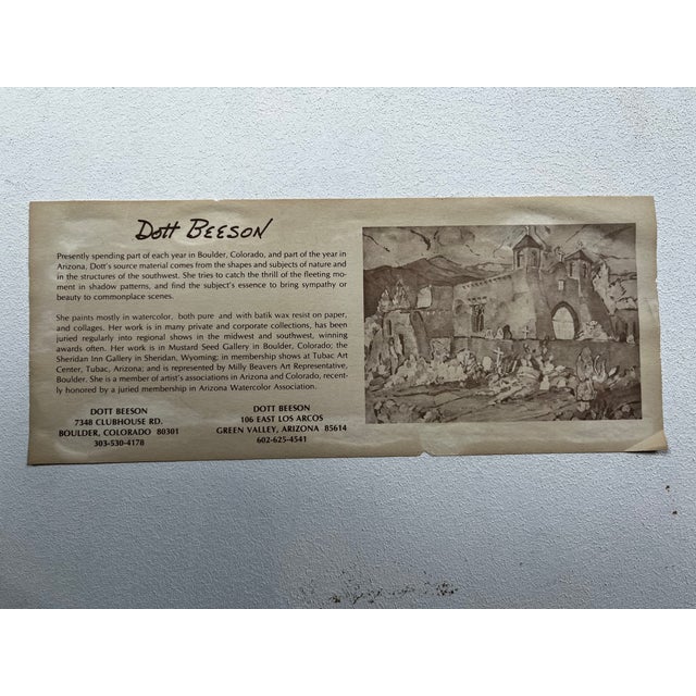 Vintage Dott Beeson Fruit Still Life Painting For Sale - Image 12 of 12