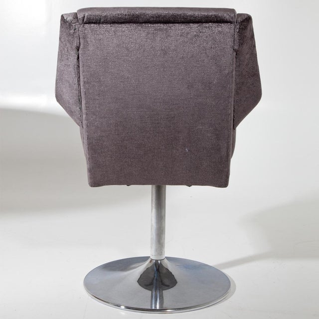 Mid-Century Italian Swivel Chairs, Set of 4 For Sale - Image 15 of 18