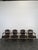 Louis XV Leather Armchairs, Set of 4, in Very Good conditions.