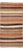 Multicolored Vintage Kilim Large Gallery Rug With Horizontal Stripes For Sale
