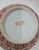Ceramic Large Chinese Porcelain Floral Burnt Orange Chinoiserie Bowl With Stand For Sale - Image 7 of 9