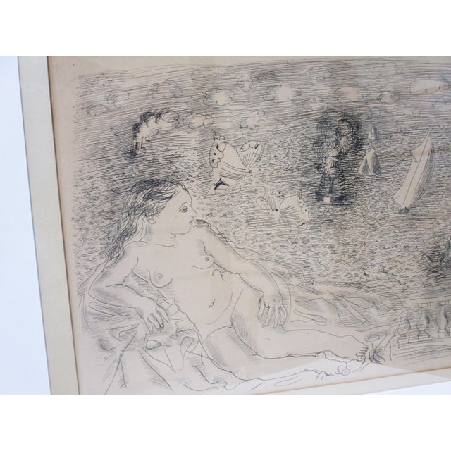 After Raoul Dufy Reclining Nude French Etching by Chalcographic Du For Sale In Cincinnati - Image 6 of 9