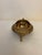 Mid 20th Century Ornate Embossed Brass Roll-Top Caviar Server For Sale - Image 9 of 9