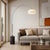 Satin Nickel paired with a Wood base defines the Tambo Arc Lamp, a contemporary arc lamp designed for versatility and...