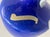 Glass Blue Opal Glass Handle Vase from Opalina Fiorentina, Italy, 1960s For Sale - Image 7 of 14