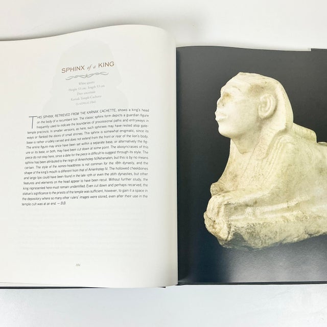 Gold 2008 Exhibit Companion Book, Tutankhamun & the Great Pharaohs, National Geographic. For Sale - Image 8 of 16