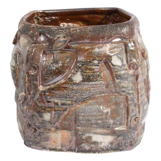 Barry Unitas Barnes Studio Pottery Planter For Sale