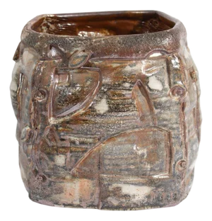 Barry Unitas Barnes Studio Pottery Planter