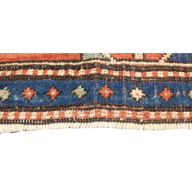 Late 19th Century Antique Kazak Rug 5'3'' x 7'2'' For Sale - Image 5 of 11