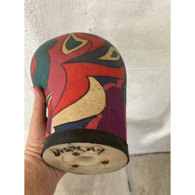 Abstract Pucci Style Vintage Hat Form For Sale - Image 3 of 8
