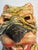 Pair of Vintage Hand Painted Folk Art Tiger and Cheetah Masks For Sale In Chicago - Image 6 of 12