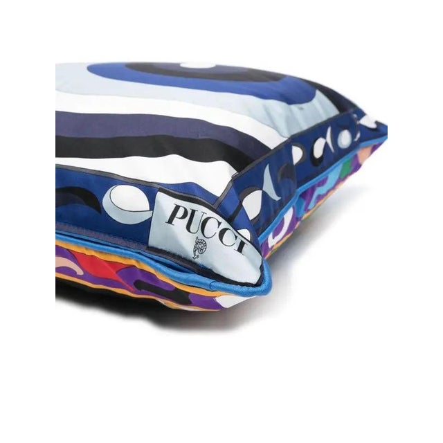 3 Pucci Orchidee and Iride-Print Cushions (52cm X 52cm 20.5" X 20.5") For Sale In West Palm - Image 6 of 7