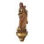Karl Storr Munich Hand Carved Virgin Mary & Jesus Wood & Gold Gilt. Wall Shelf For Sale