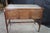 Antique American Sheraton Inlaid Mahogany Marble Top Writing Desk Library Table For Sale - Image 14 of 14