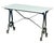 French French Rectangular Bistro Table With Marble Top and Cast Iron Base For Sale - Image 3 of 13