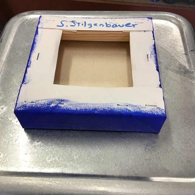 Contemporary Contemporary Colorfield Acrylic Painting on Stretched Canvas by Stephen Stilgenbauer For Sale - Image 3 of 4