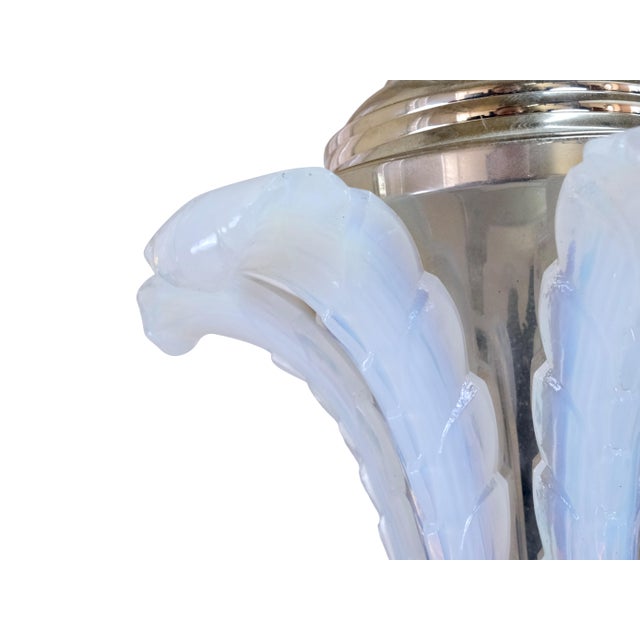 Ceiling Lamp with Metal Mount, 1930s For Sale - Image 11 of 13