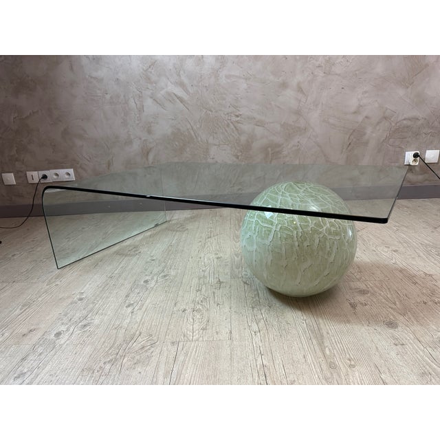 1980s Glass Coffee Table from Reflex, 1980 For Sale - Image 5 of 13