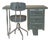 Steeltube Desk with Desk Chair from Nori, France, 1958, Set of 2 For Sale