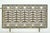 Hollywood Regency Mid 20th Century Pair of European Hollywood Regency Wrought Iron & Brass Grills For Sale - Image 3 of 10