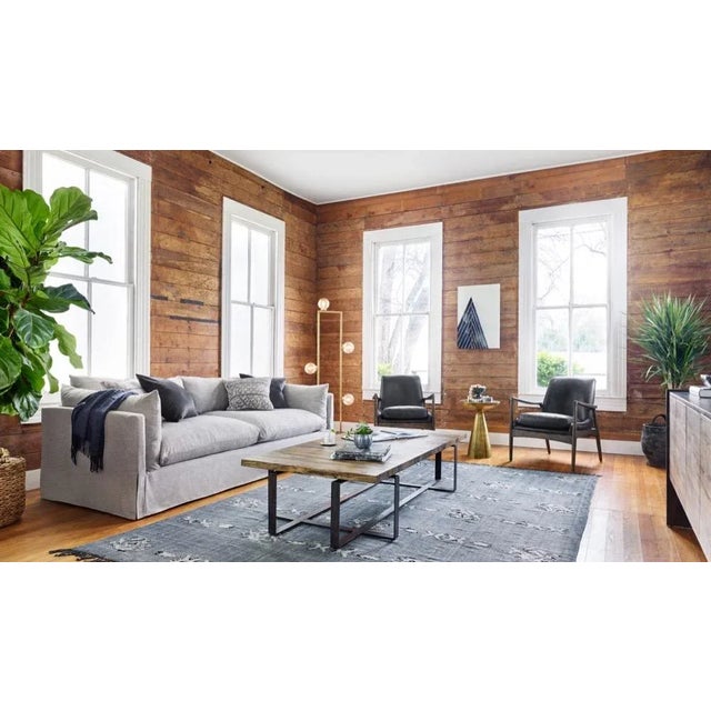 Four Hands Braden Chair, Durango Smoke Leather For Sale In Austin - Image 6 of 12