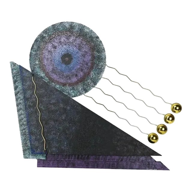 Huge Curtis Jere Signed Wall Sculpture Signed, 1993 For Sale