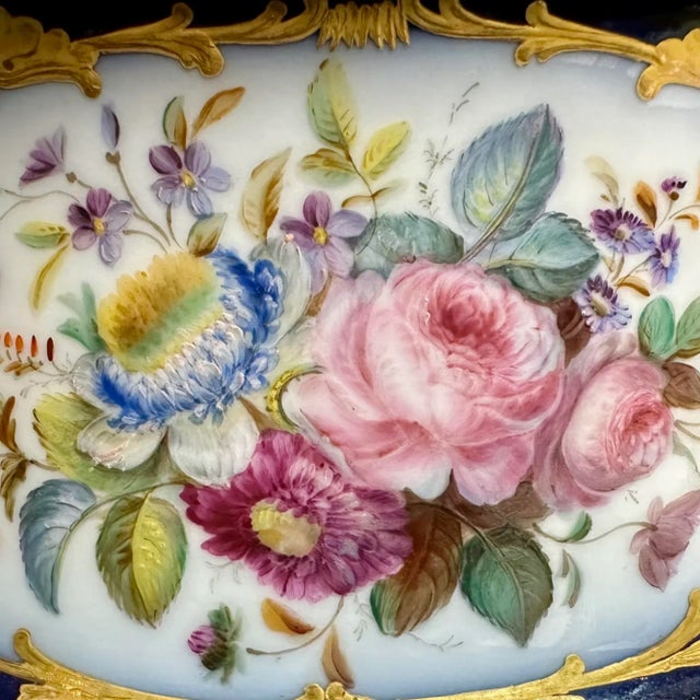 Manufacture de Sevres 19th Century Petit Four Server, Possibly Nantgraw Porcelain For Sale - Image 4 of 8