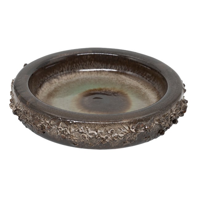 Brutalist Lava Bowl from Glit, Iceland, 1970 For Sale
