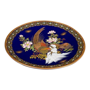 1980's Large Vintage Pheasant Display Plate