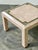 Postmodern Pink Marble Coffee Table with Brass Inlay, Italy, 1980s For Sale - Image 6 of 8