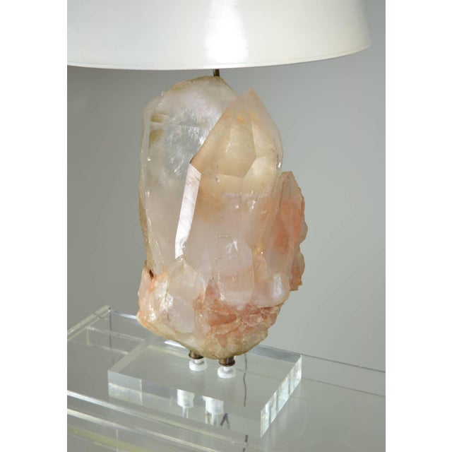 Monumental Quartz Crystal Lamp Chairish