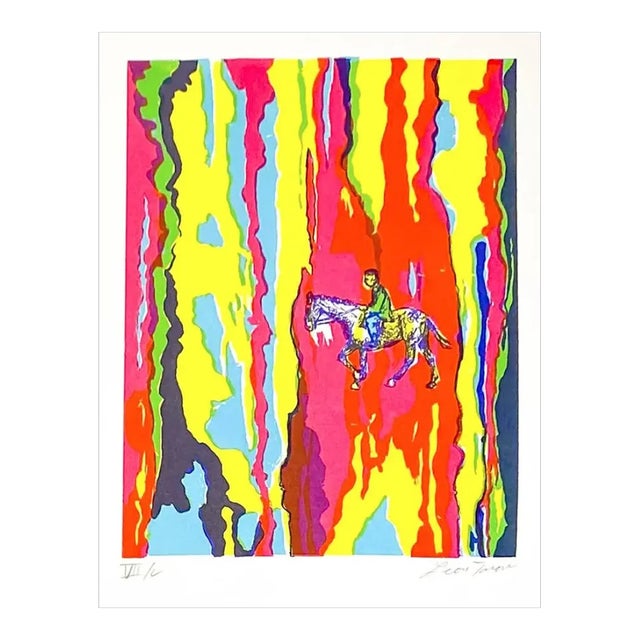 1960s Leon Tarone Equestrian Serigraph For Sale