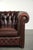 English Cowhide Chesterfield Club Lounge Chair For Sale - Image 9 of 13