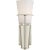 Modern Thomas O'Brien for Visual Comfort Signature Robinson Single Sconce in Polished Nickel with White Glass For Sale - Image 3 of 4
