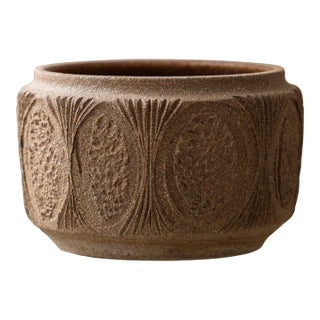 Mid-Century Robert Maxwell & David Cressey Earthgender Studio Pottery Planter For Sale