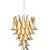 Metal Murano Glass Chandelier with 52 Amber and White Petals from Justfurnituress SRL For Sale - Image 7 of 11