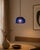 Contemporary Ultramarine Blown Glass Pendant Light by Artem Zakharchenko-Halytskyi For Sale - Image 3 of 6
