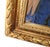 Early 20th Century Gilded Trumeau Beveled Mirror With Floral Oil Painting For Sale - Image 12 of 15