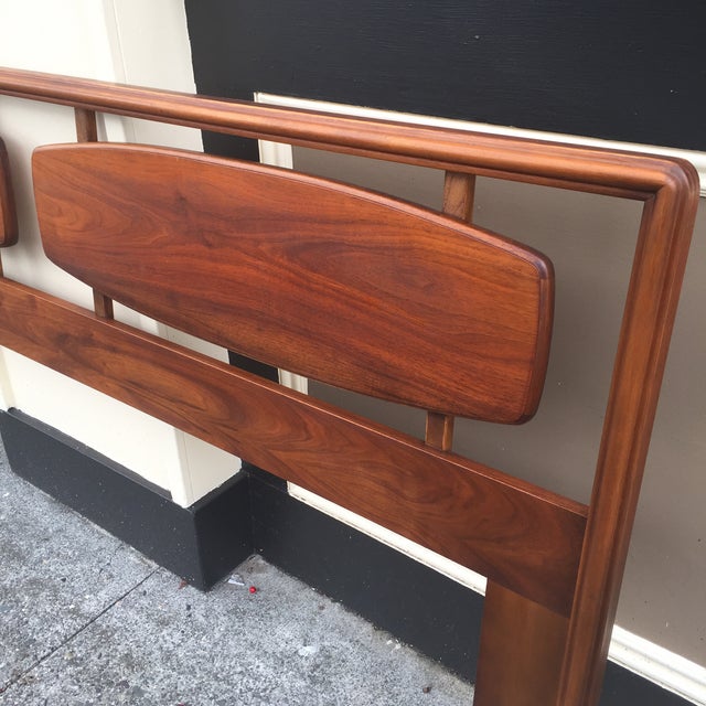 Vintage Lane Rhythm King Size Headboard | Chairish