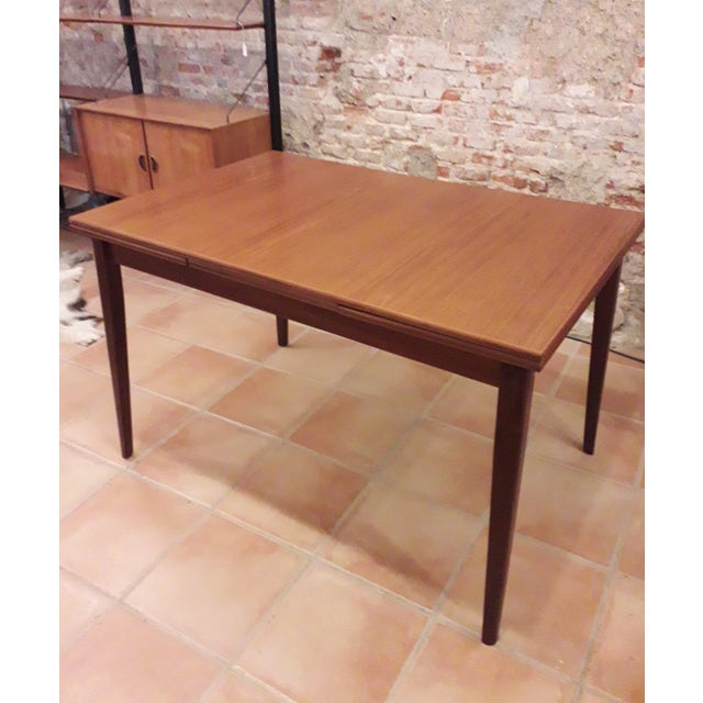Mid-Century Modern Teak Dining Table, 1960s For Sale - Image 4 of 4