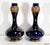 Blue Antique Earthenware Vases by Jaget & Pinon, Set of 2 For Sale - Image 8 of 18